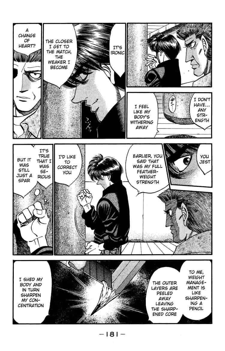 Hajime no Ippo: Fighting Spirit, Chapter 315 image 17